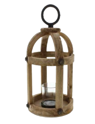 Lanterne bois / métal
