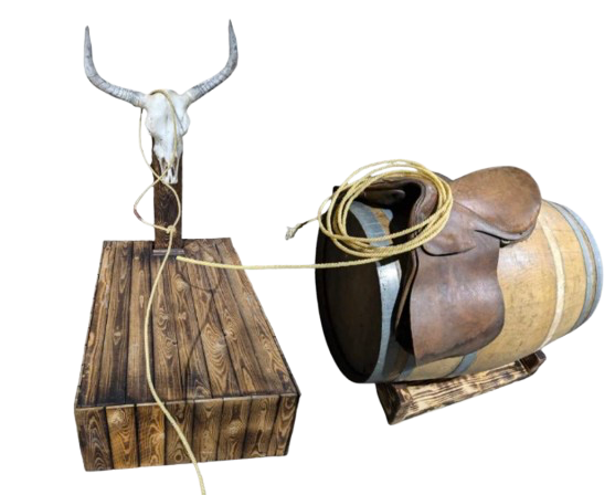 Tir western - Jeu du lasso (1 joueur)