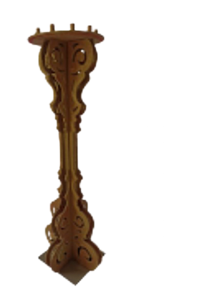 Bougeoir ocre (1,25m)