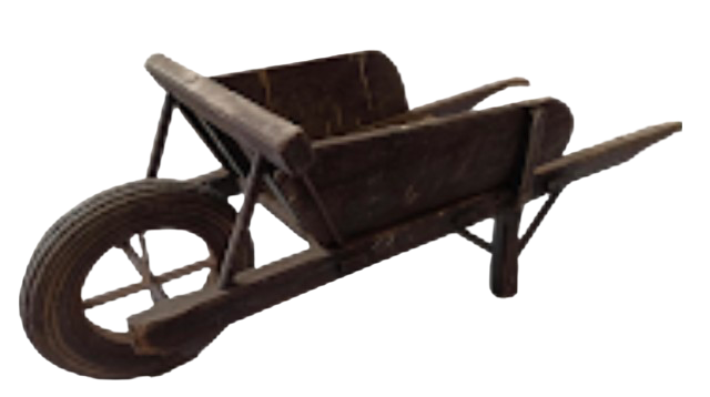 Brouette bois