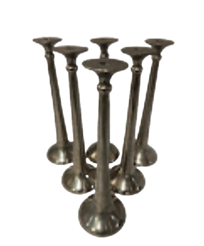 Bougeoirs argent (x 6)