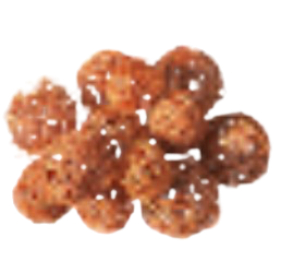 Boules osier orange