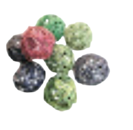 Boules osier couleurs