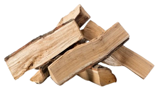Bûche bois marron clair