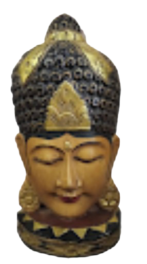 Masque Bouddha couleur