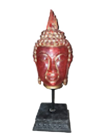 Tête Bouddha sur pied