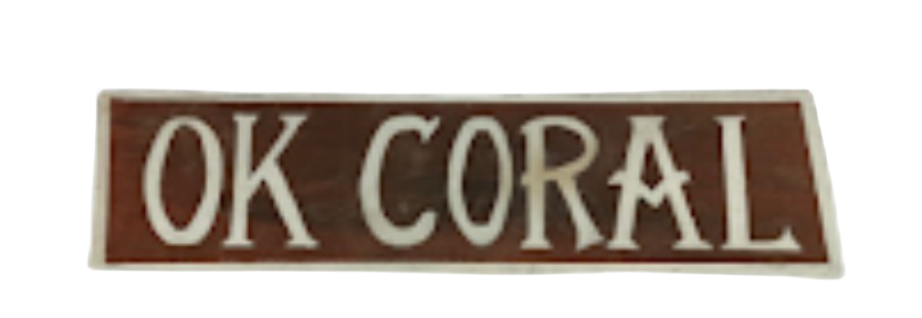 Panneau "Ok Coral"