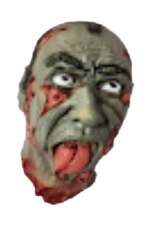 Tête de zombie 1