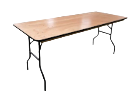 Table rectangulaire bois