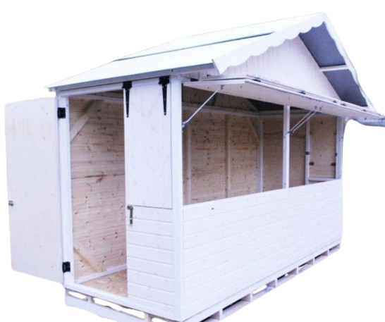 Chalet blanc - Commerçant