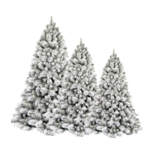 Sapin floqué 150cm