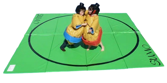 Sumos - Tapis (Noir / vert)