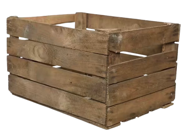 Caisse pommes bois 