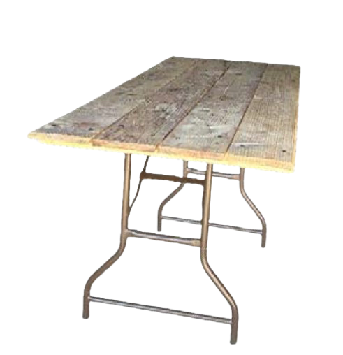 Table bois champêtre 