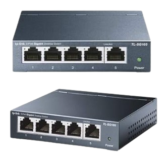 Switch Ethernet Gigabit 5 Ports RJ45