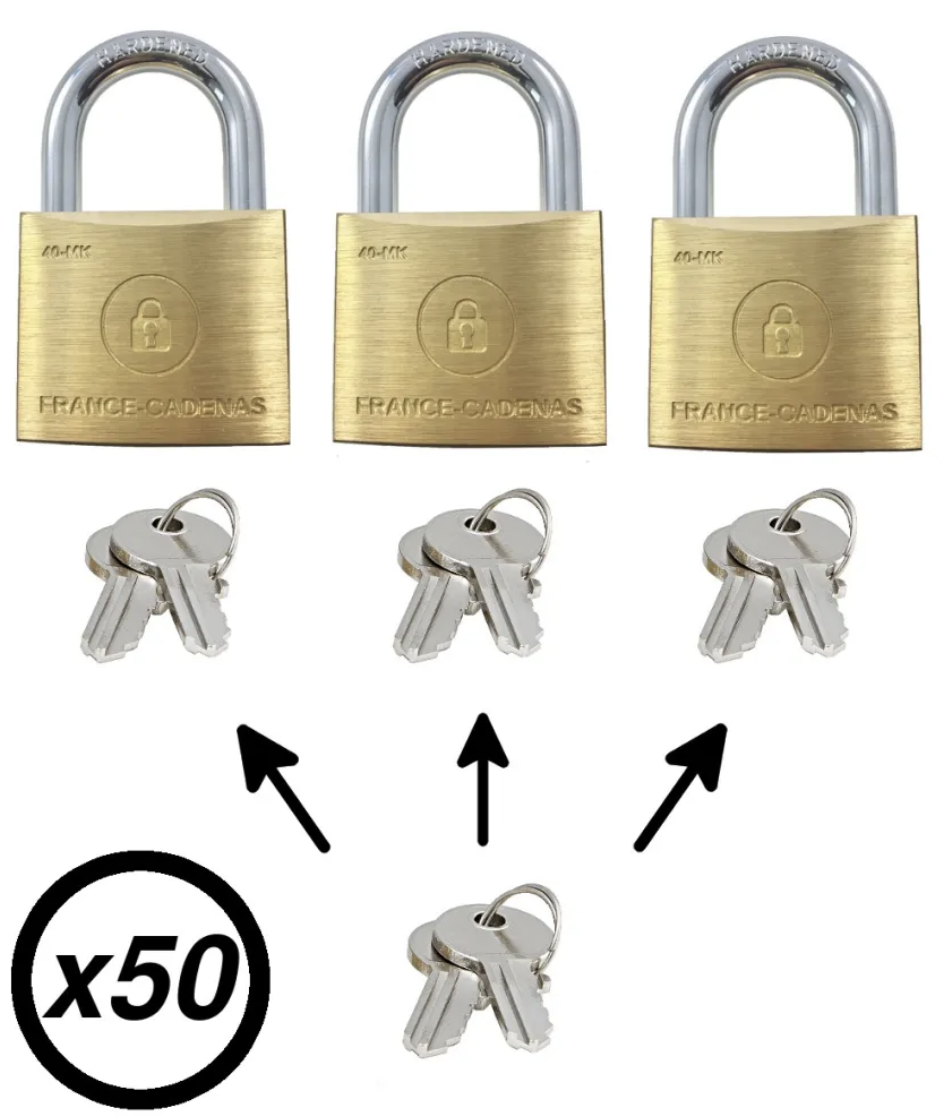 Cadenas laiton