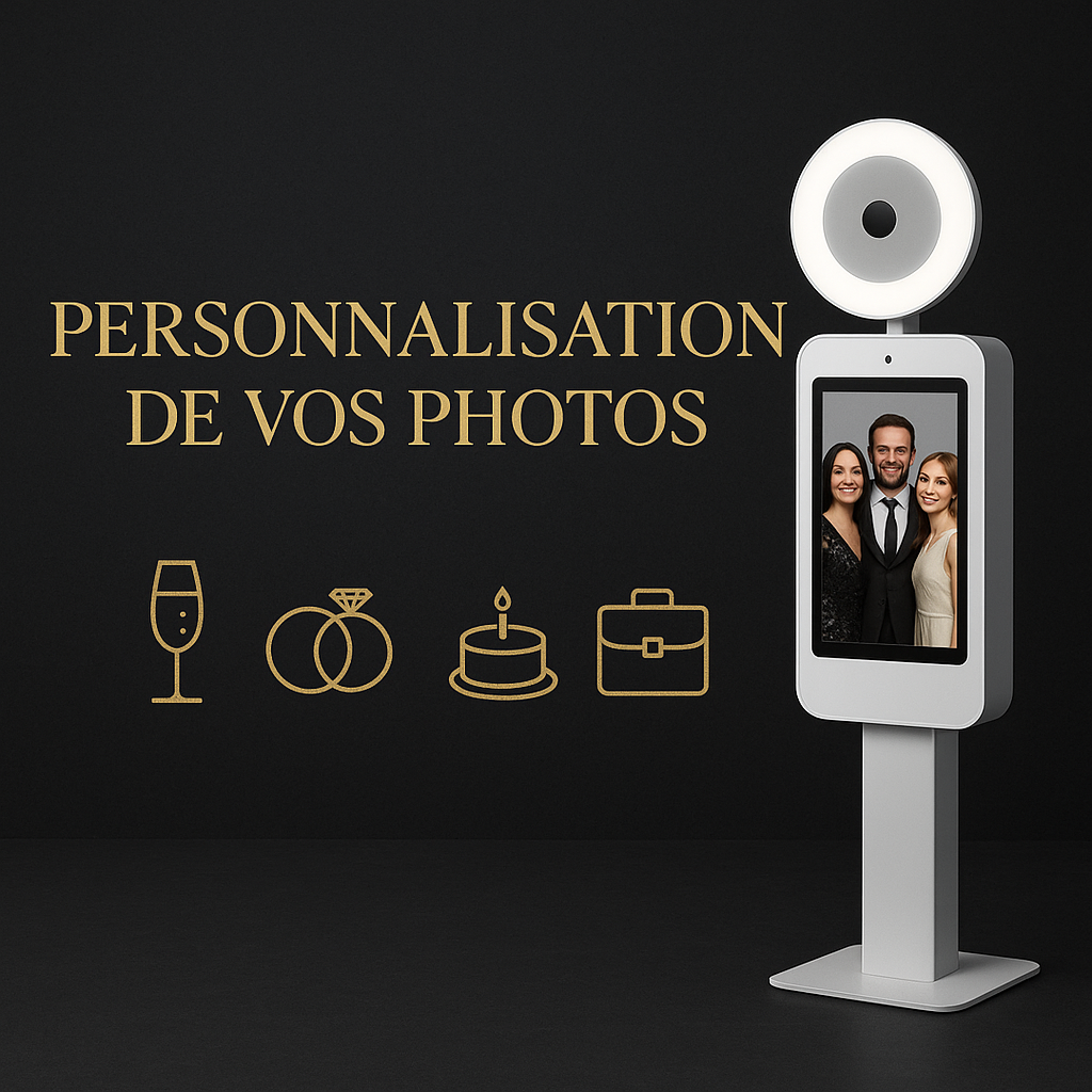 Borne à selfie - Personnalisation