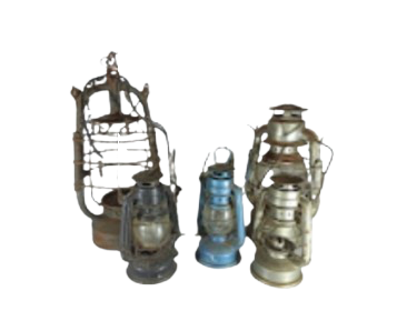Lampe pétrole (lot)