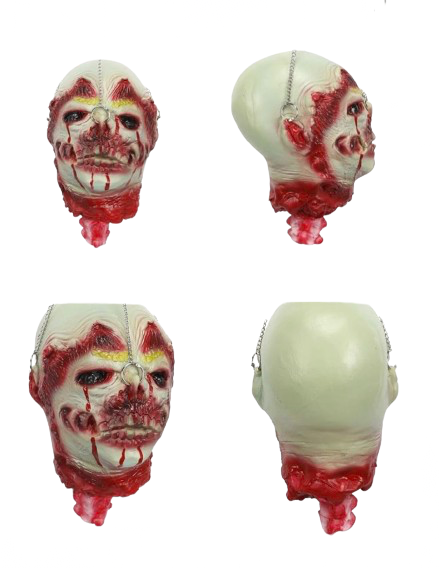 Tête de zombie à suspendre 2 - Image 2