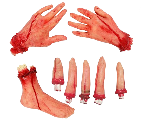 Doigts, mains, pied (lot)