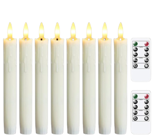 Bougies hautes (x8)