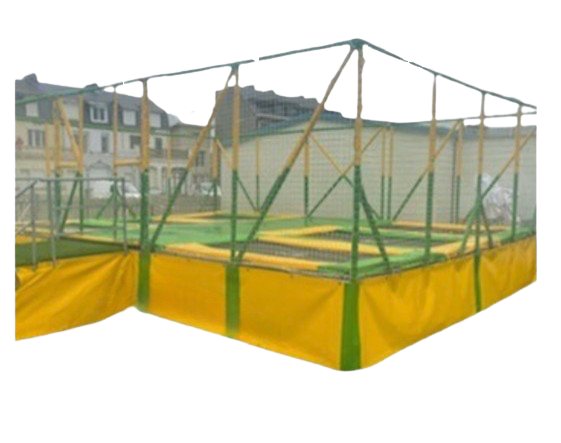 Trampoline 6 pistes