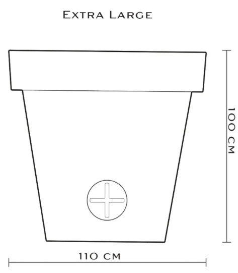 Pot Lumineux "Bloom Pot" H 100cm - Image 3