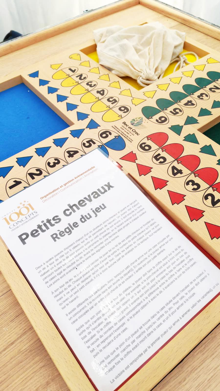 Société, jeu (petits chevaux / 2 à 4 joueurs) - Image 3