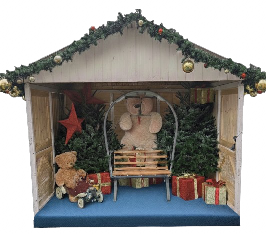 Chalet blanc -  Père Noël  - Image 2