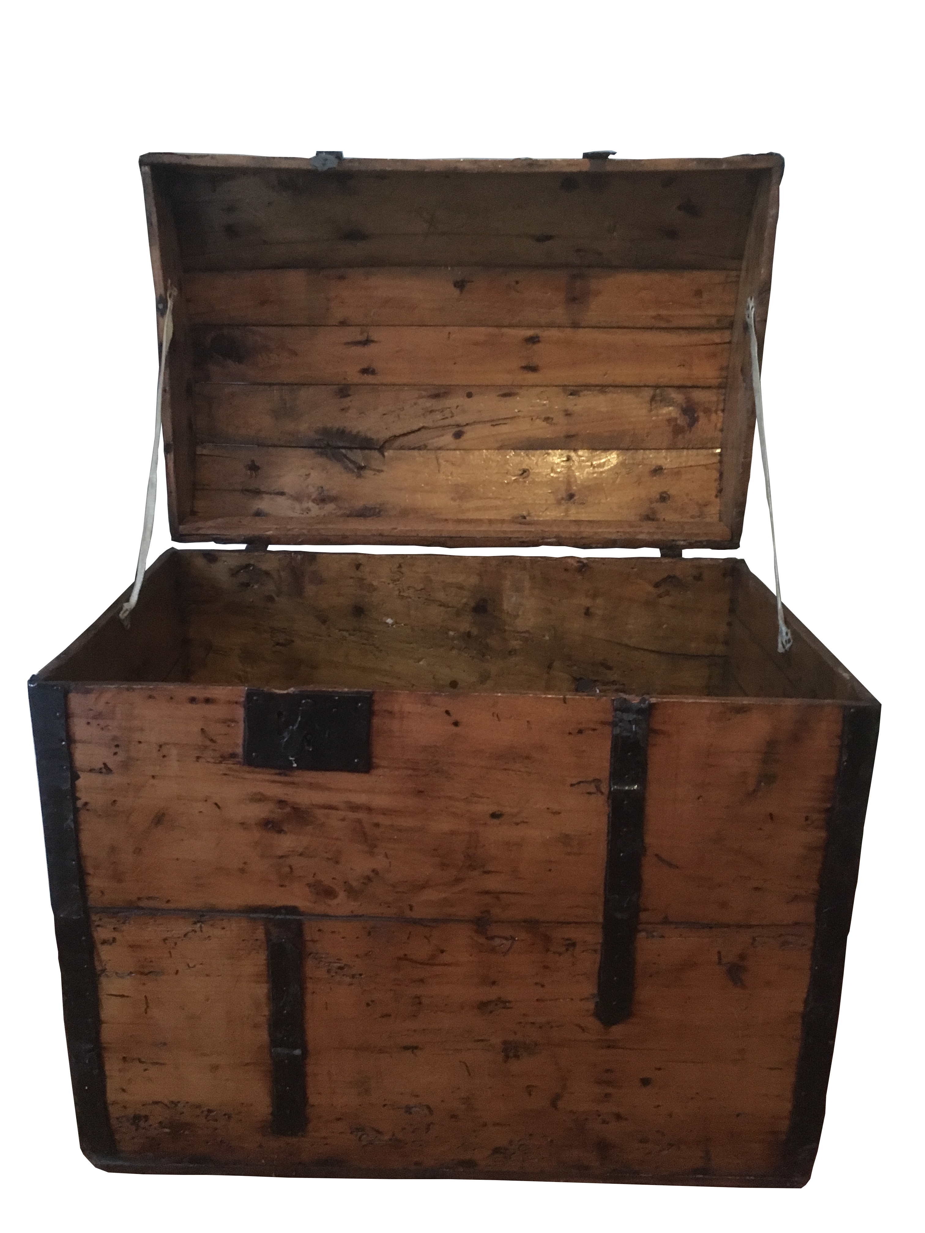 Coffre en bois ancien - Image 2