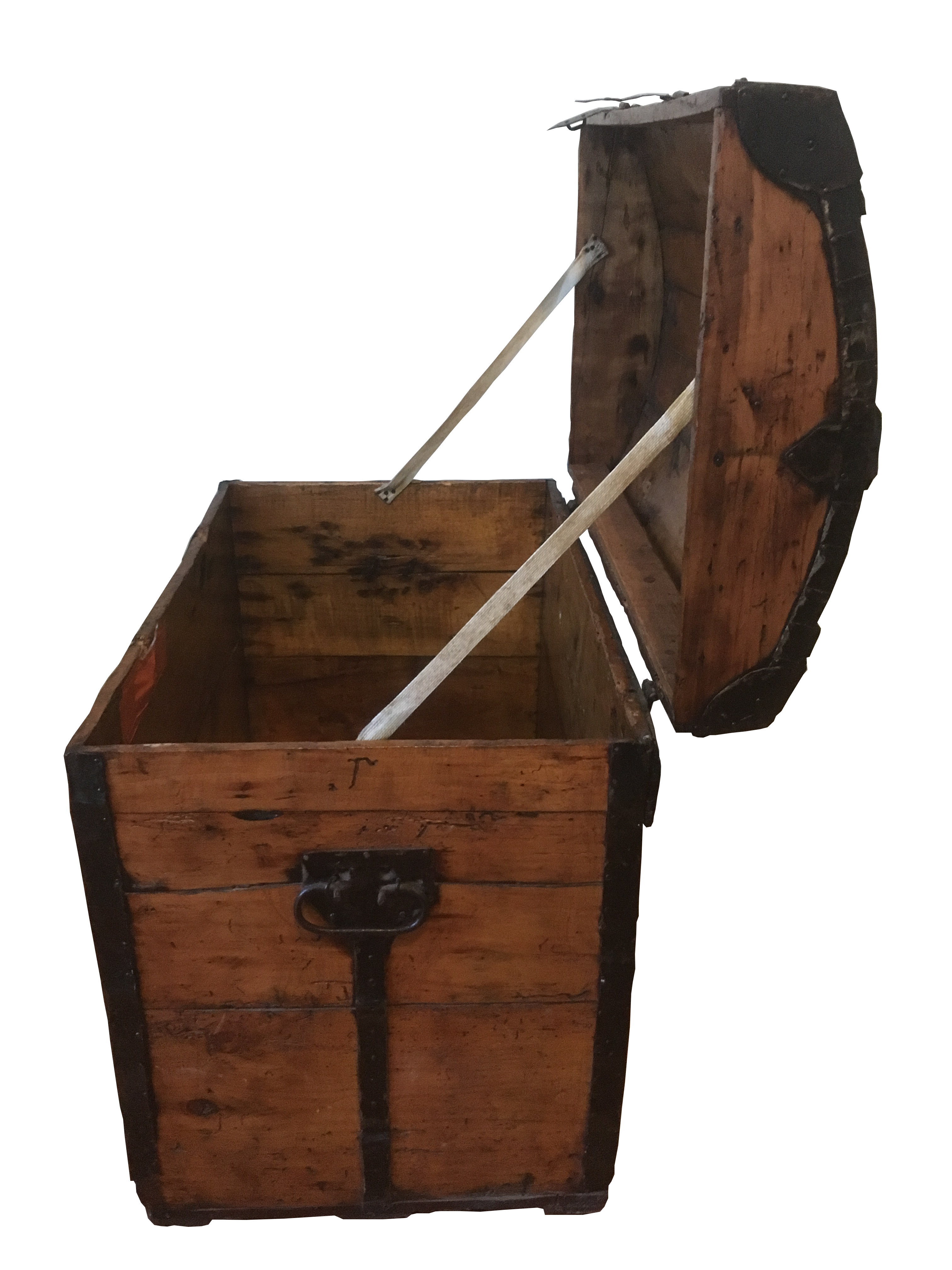 Coffre en bois ancien - Image 3