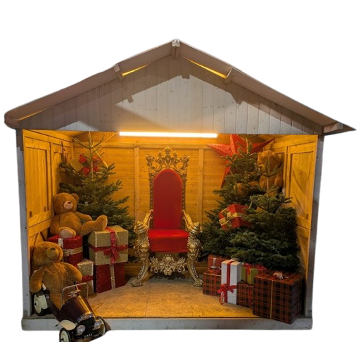 Chalet blanc -  Père Noël  - Image 3