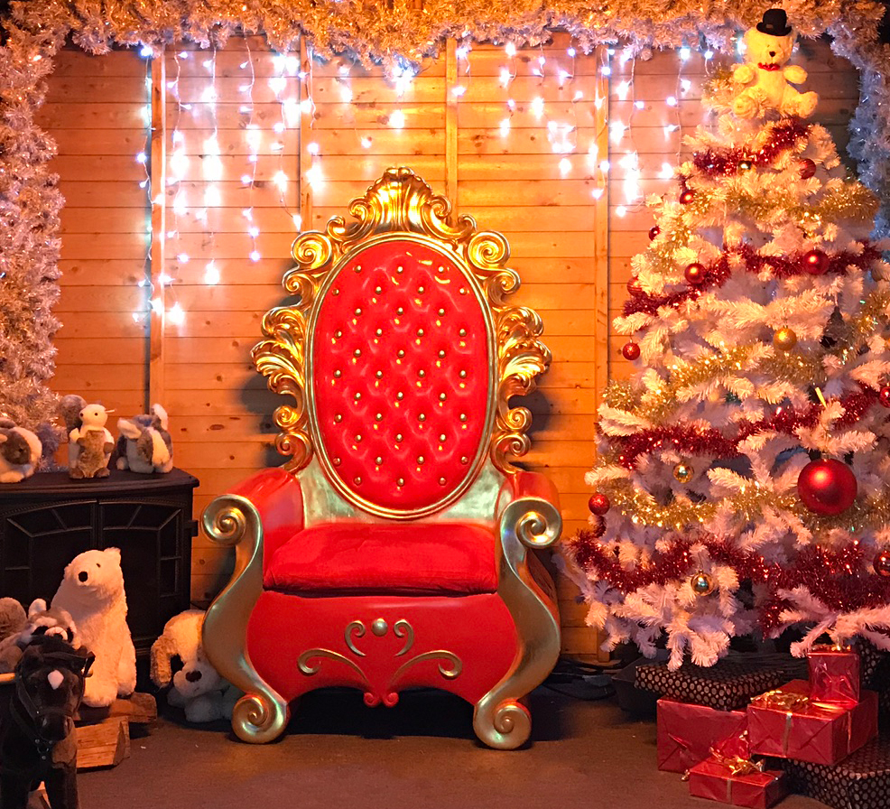 Chalet blanc -  Père Noël  - Image 5