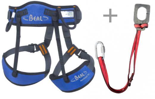 Baudrier - Beal Aéroteam IV + clé de sécurité
