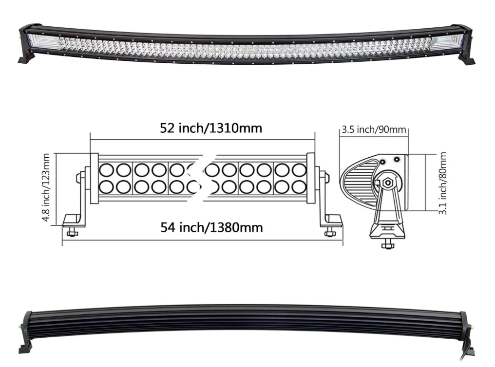 Rampe (barre) Led 675w / 12 volts - Image 2