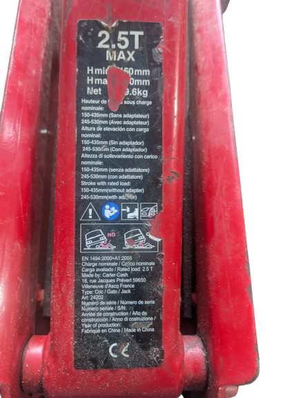 Cric avec Kit extracteur (arrache) pieux 2,5T - Image 8