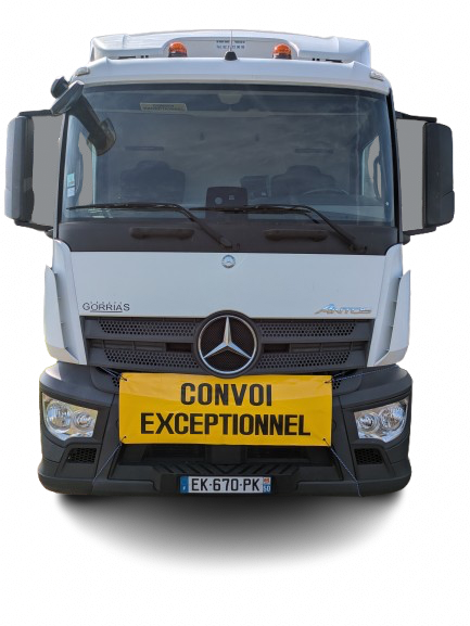 Convoi Exceptionnel - Bâche 1200x400 mm avec œillets - Image 2