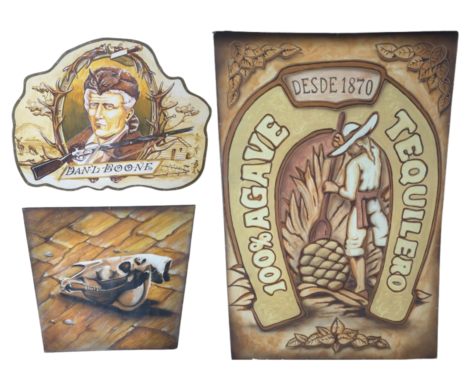 Visuels western (Lot de 3)
