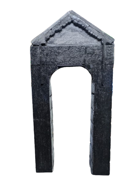 Arche d'entrée cimetière - Image 6