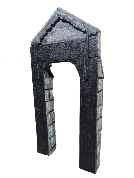 Arche d'entrée cimetière - Image 7
