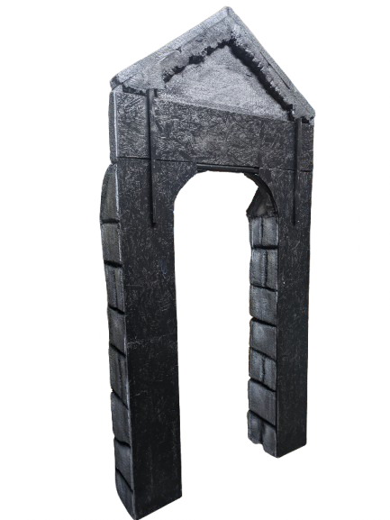 Arche d'entrée cimetière - Image 8