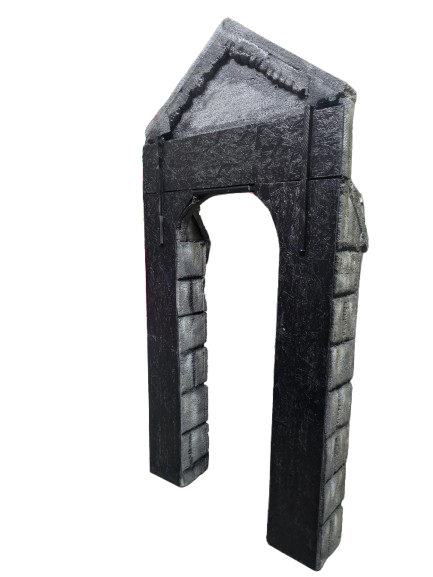 Arche d'entrée cimetière - Image 9