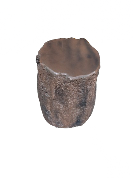 Bûche bois marron polystyrène - Image 3