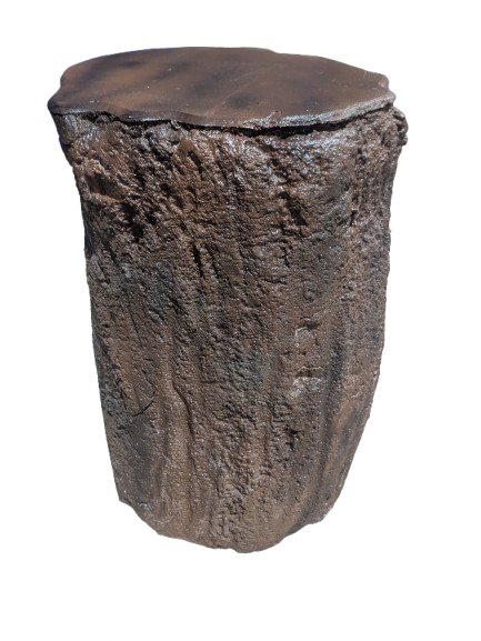 Bûche bois marron polystyrène - Image 4