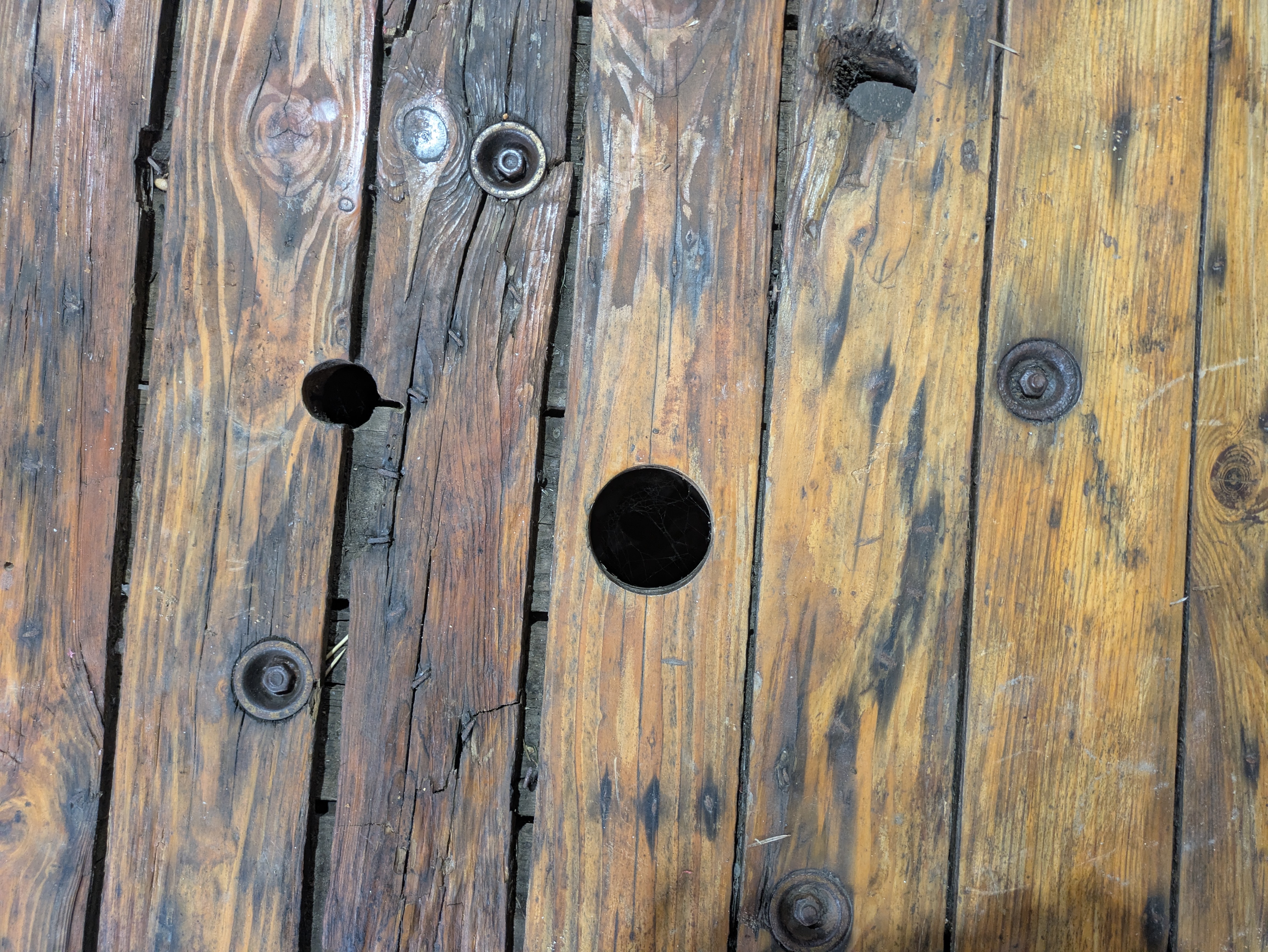 Table touret (bois) - Image 2