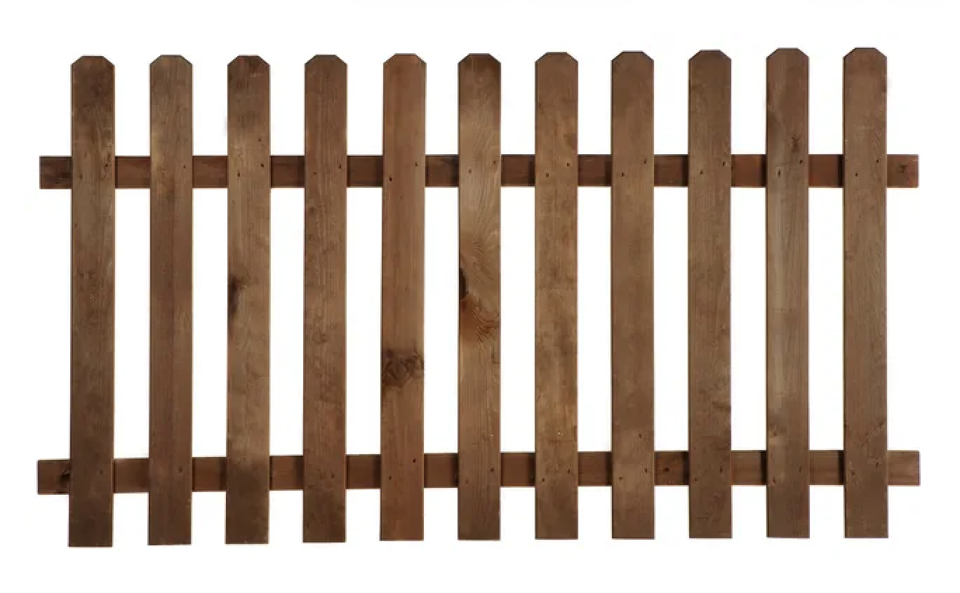 Barrières bois auto-stables