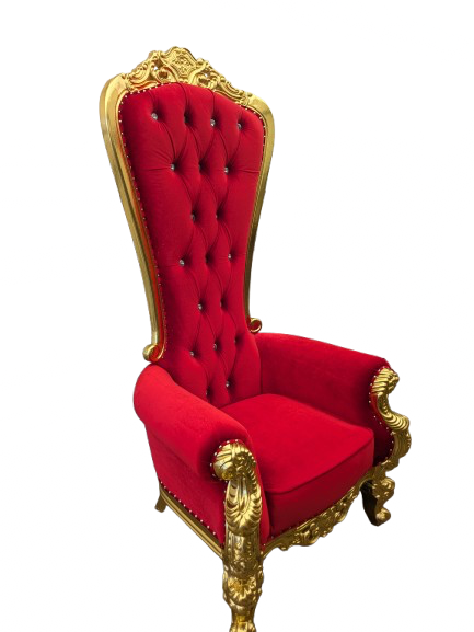 Trône Royal Baroque (H : 175 cm) - Image 4