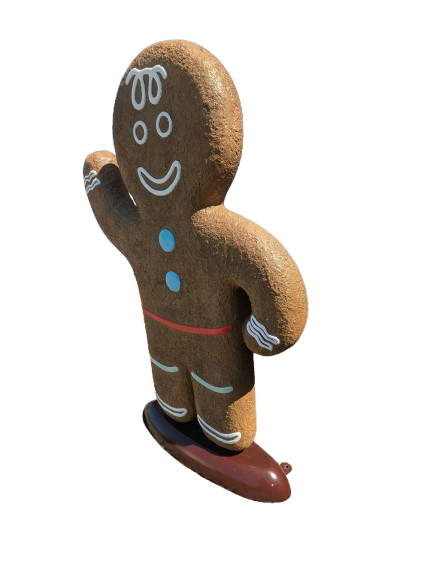 Biscuit petit homme main levée (H : 114 cm) - Image 3