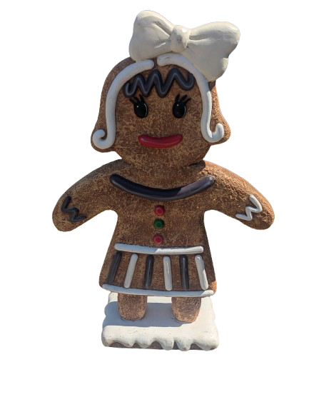 Biscuit femme noeud (H : 90 cm)