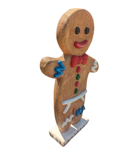 Biscuit petit homme bras écartés (H : 102 cm) - Image 2